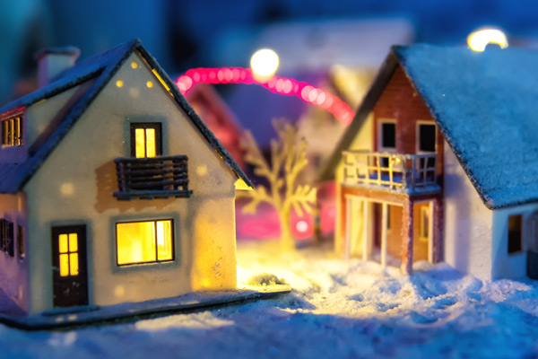 Kersthuisjes & accessoires