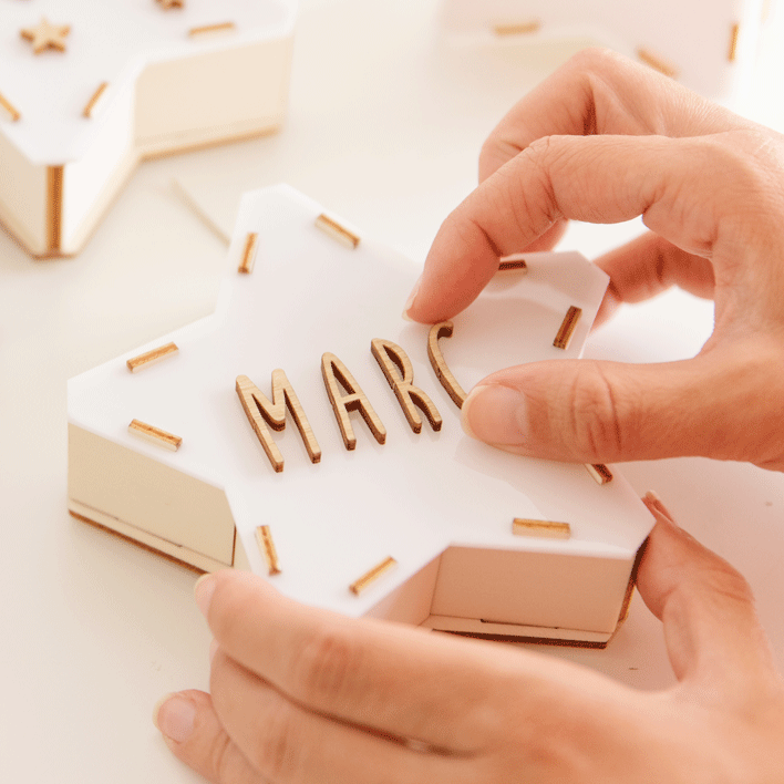 STERRENLAMP NAAM + PERSONALISEERBAAR - Klenie 2 - 534281