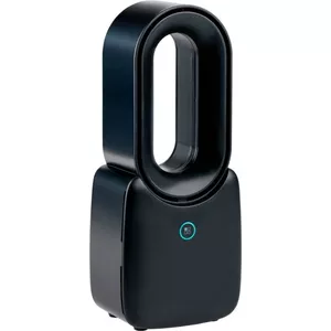 VENTILATOR LIFETIME BLADLOOS USB ZWART - Lifetime air bladeloze ventilator zwart draadloze tafelventilator usb c oplaadbaar - 485428
