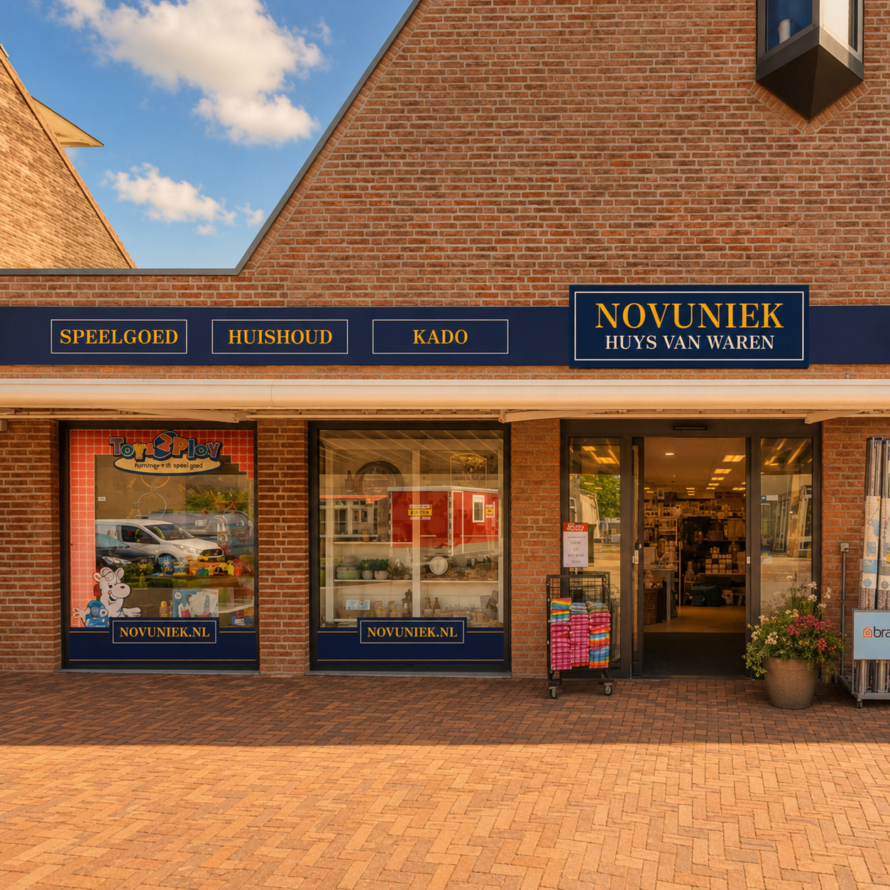 De winkel van Novuniek in Kesteren