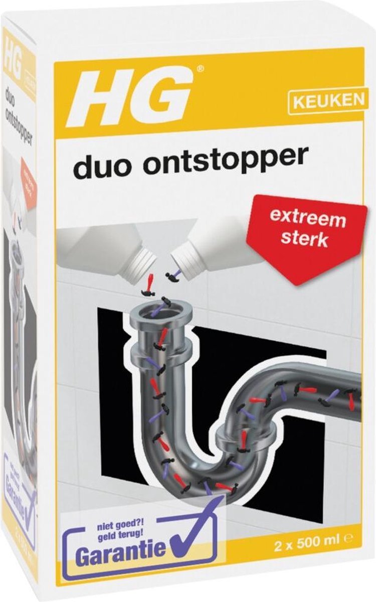 HG DUO ONTSTOPPER 2 X 500ML IN DOOS - Ontstop - 248327