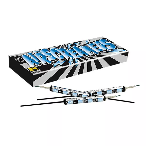 AIR SCREAMERS 24 STUKS KINDERVUURWERK - Screamers - 530173