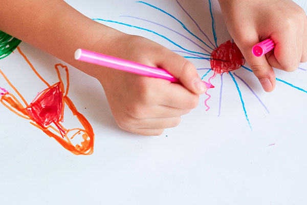 Tekenen, schrijven & kleuren