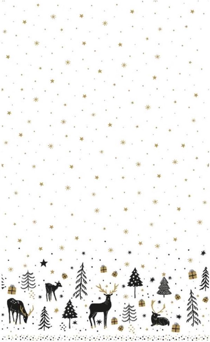 DUNI KERST TAFELLAKEN MAGIC WINT 138X220 - Tafellak - 533379