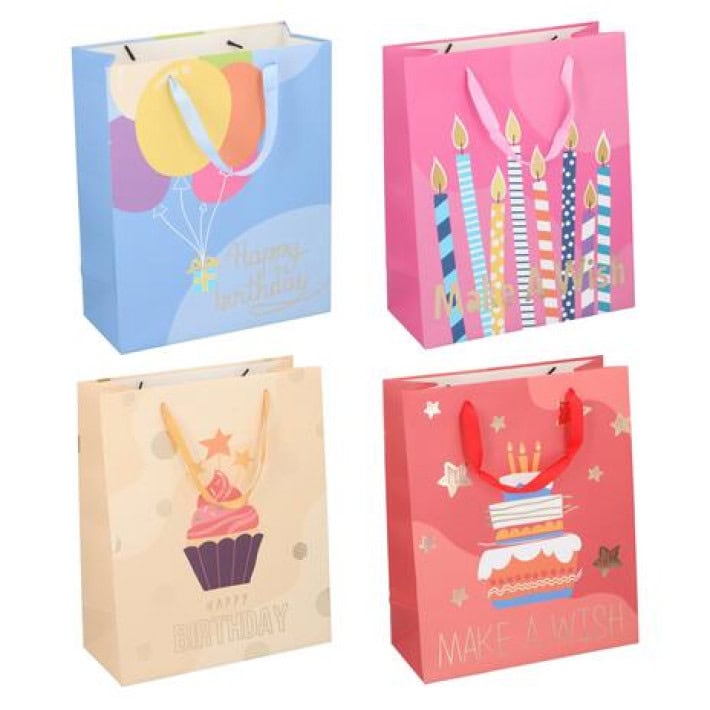 GESCHENKTASJES BIRTHDAY 32x26 CM - Tasjes1 - 517809