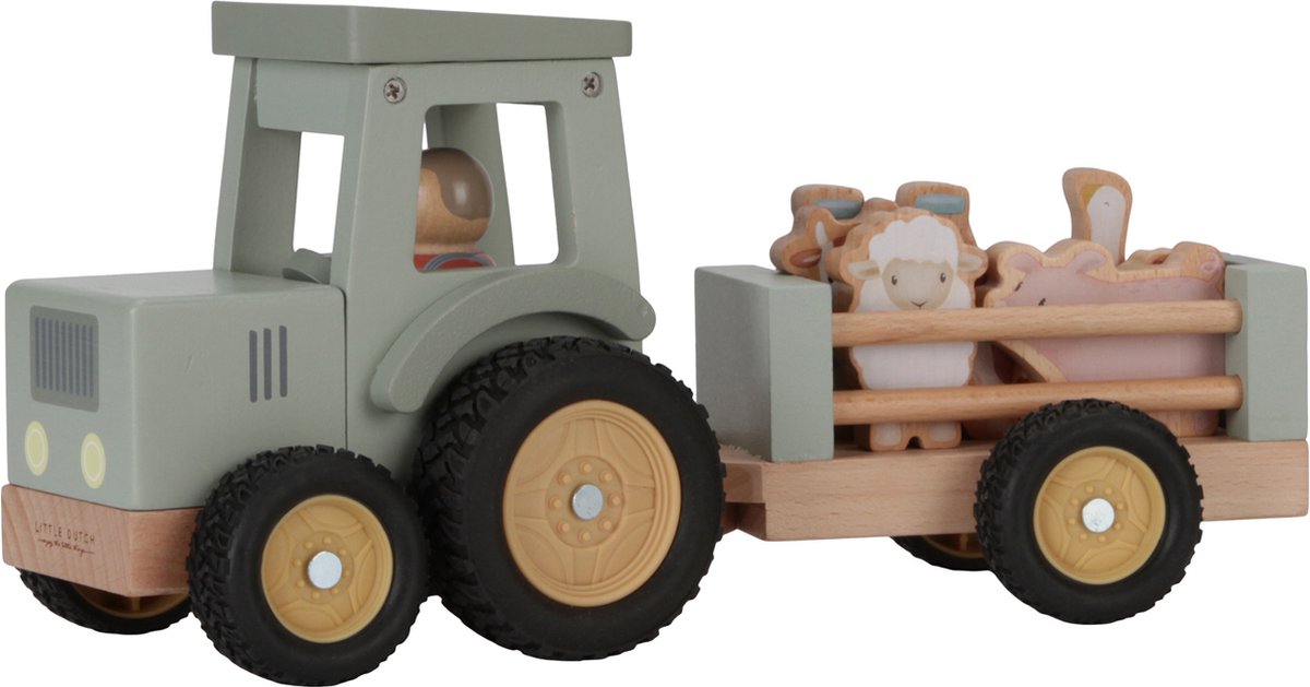 LITTLE DUTCH TRACTOR + TRAILER - Tracto - 533370