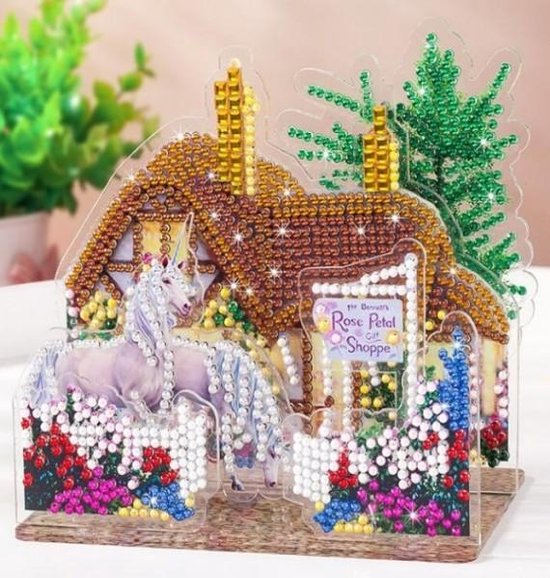 DIAMOND PAINTING 3D UNICORN HOUSE - Unicorn - 523734